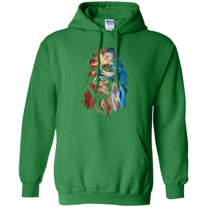 Chewbacca Art T-shirt Irish Green