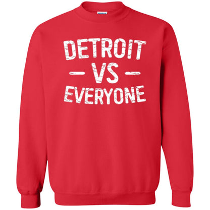 Detroit Vs Everyone T-shirt Red