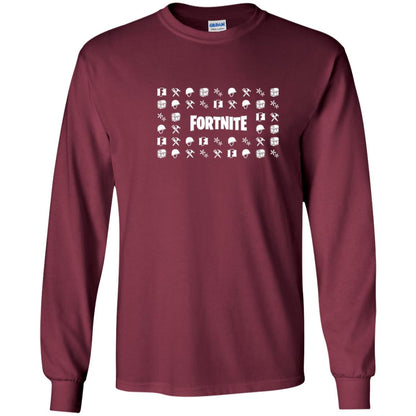 Fortnite Tapestry Shirt Maroon