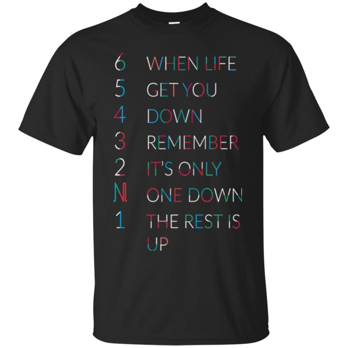 Motorcycles T-shirt 65432n1 Gear T-shirt Black