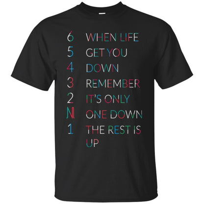 Motorcycles T-shirt 65432n1 Gear T-shirt Black