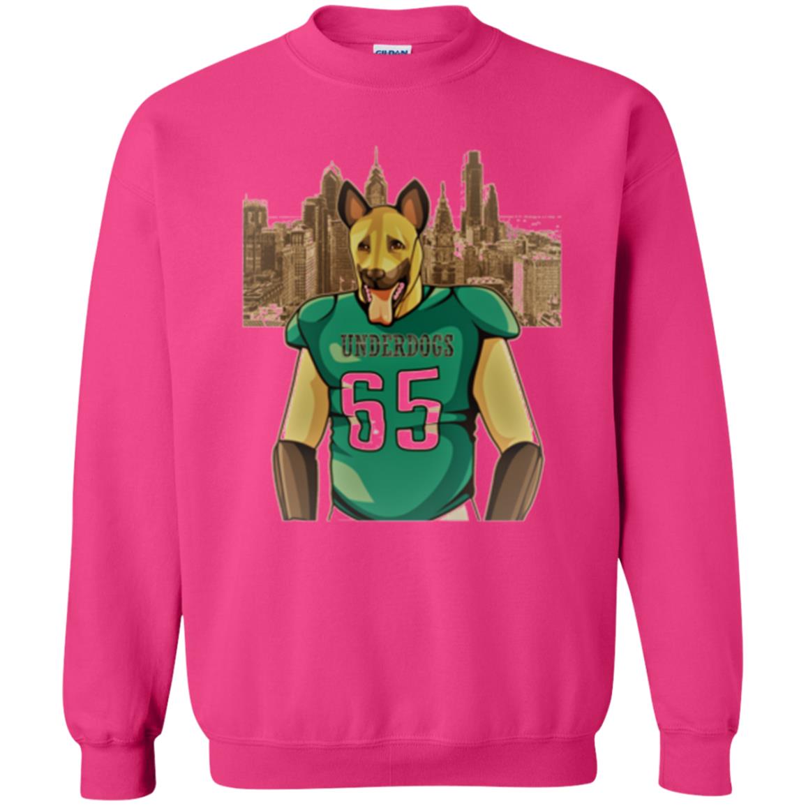 Dog Lover T-shirt Philly Fan Philadelphia Underdogs 2018 Game Day Heliconia