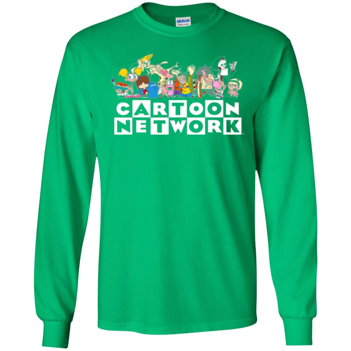 Cartoon T-shirt Classic Character Feature Irish Green