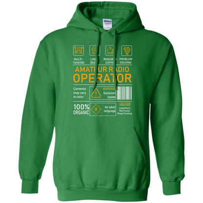 Amateur Radio Operator Gift Shirt Irish Green