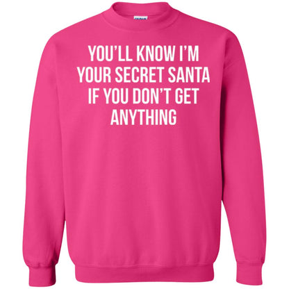 Christmas T-shirt You_ll Know I_m Your Secret Santa Heliconia