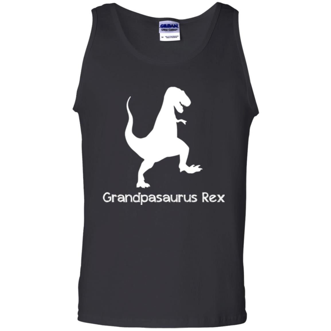 Family T-shirt Granpasaurus Rex Black