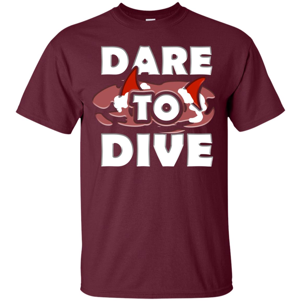 Every Day Of Dare To Dive Shark T-shirt 2018 Maroon