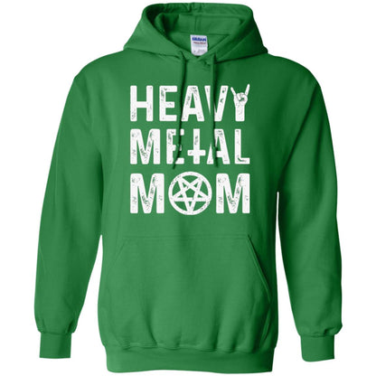 Heavy Metal Mom Vintage Band Music Concert Mother T-shirt Irish Green