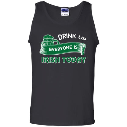 St. Patrick's Day T-shirt Drink Up Everyone Is Irish Today Black