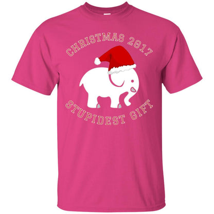 Elephant T-shirt Christmas 2017 T-shirt Heliconia