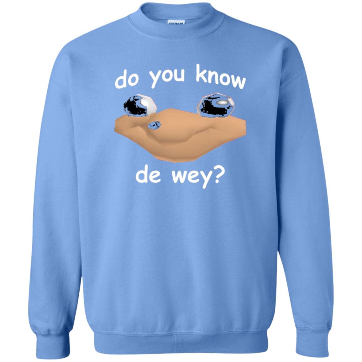 Ugandan Meme T-shirt Do You Know De Way Carolina Blue