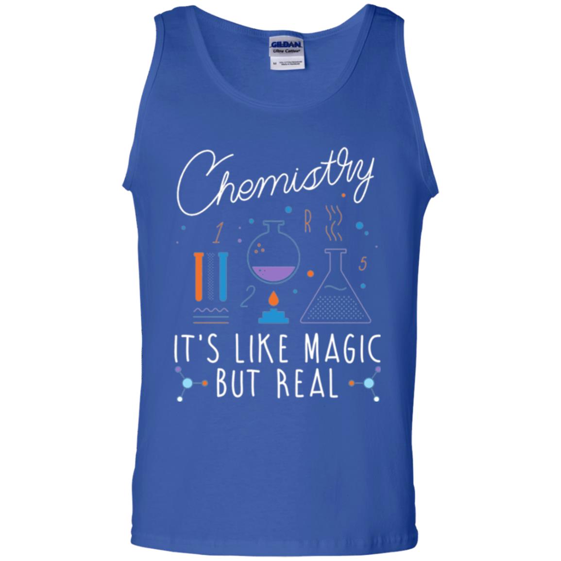 Chemistry T-shirt It_s Like Magic But Real Royal
