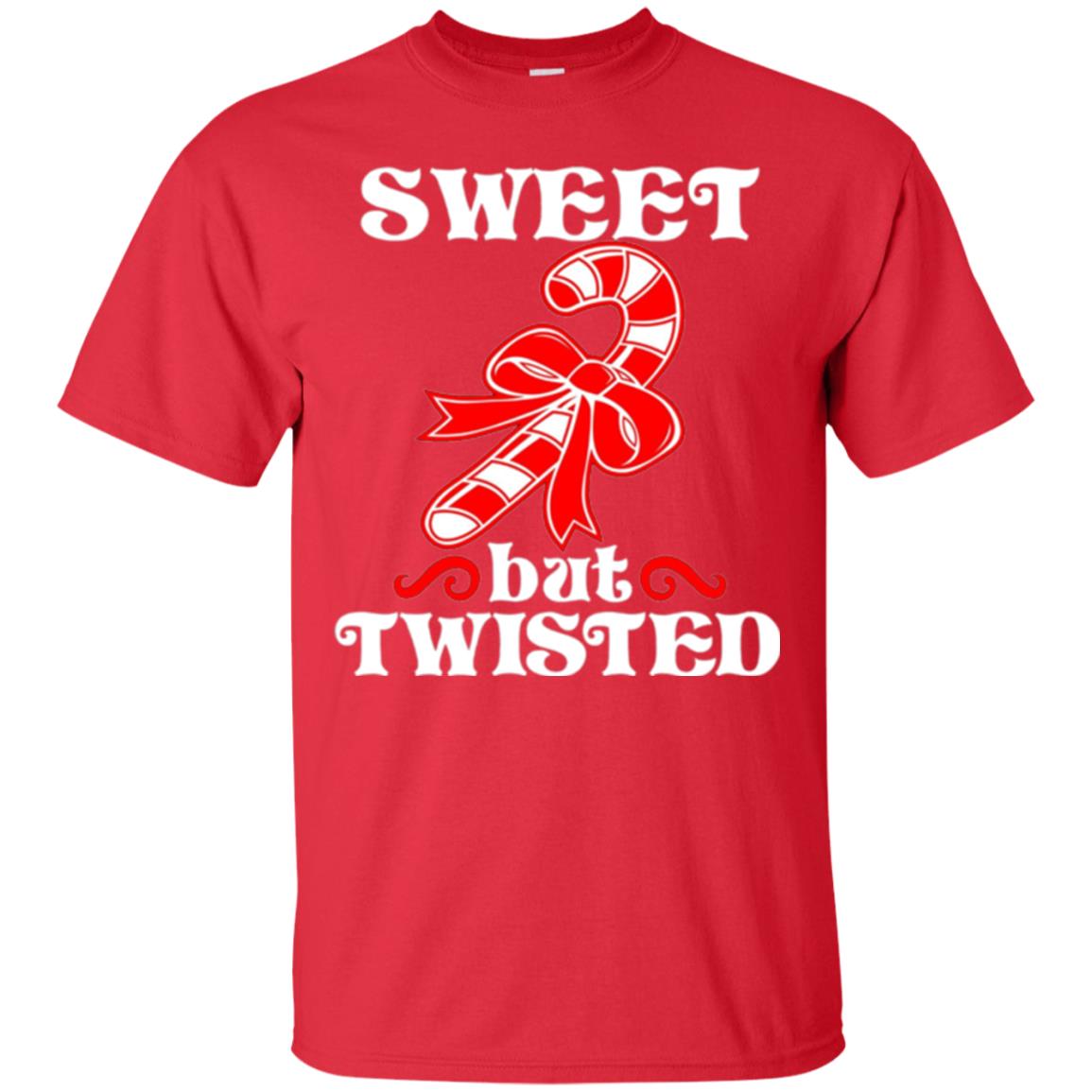 Sweet But Twisted Christmas T-shirt Red
