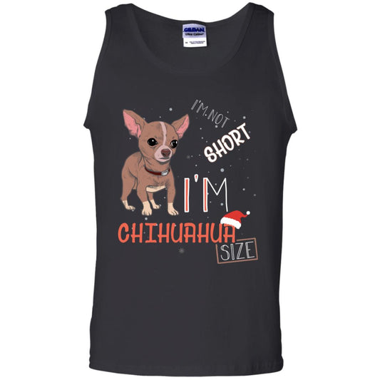 I'm Not Short I'm Chihuahua Size Funny Dogs Lover Shirt Black