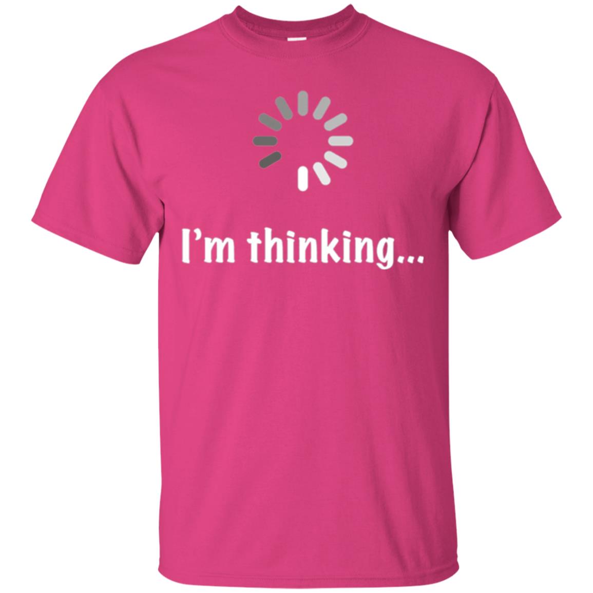 Funny T-shirt I_m Thinking Heliconia