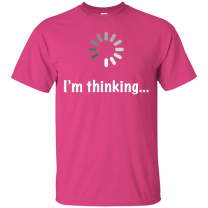 Funny T-shirt I_m Thinking Heliconia