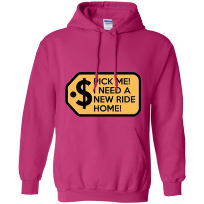 Pick Me I Need A New Ride Home Game Show T-shirt Heliconia