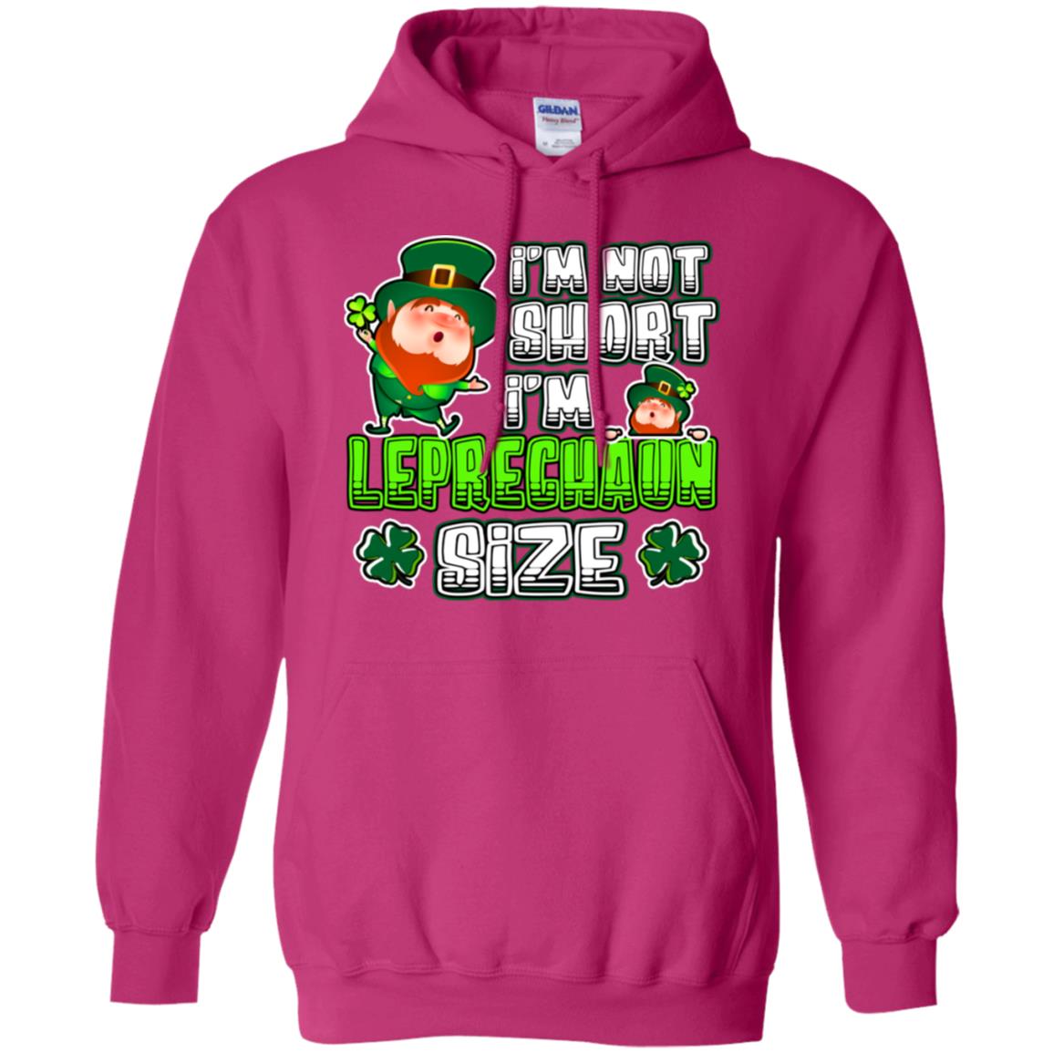 Im Not Short Im Leprechuan Size Irishman Ireland Shirt Heliconia