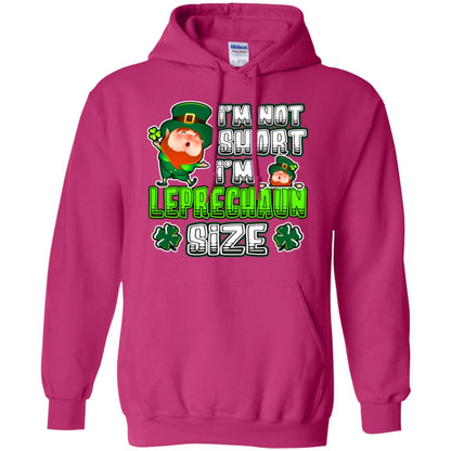 Im Not Short Im Leprechuan Size Irishman Ireland Shirt Heliconia