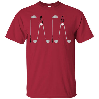 Golf Lovers T-shirt Papa Cardinal