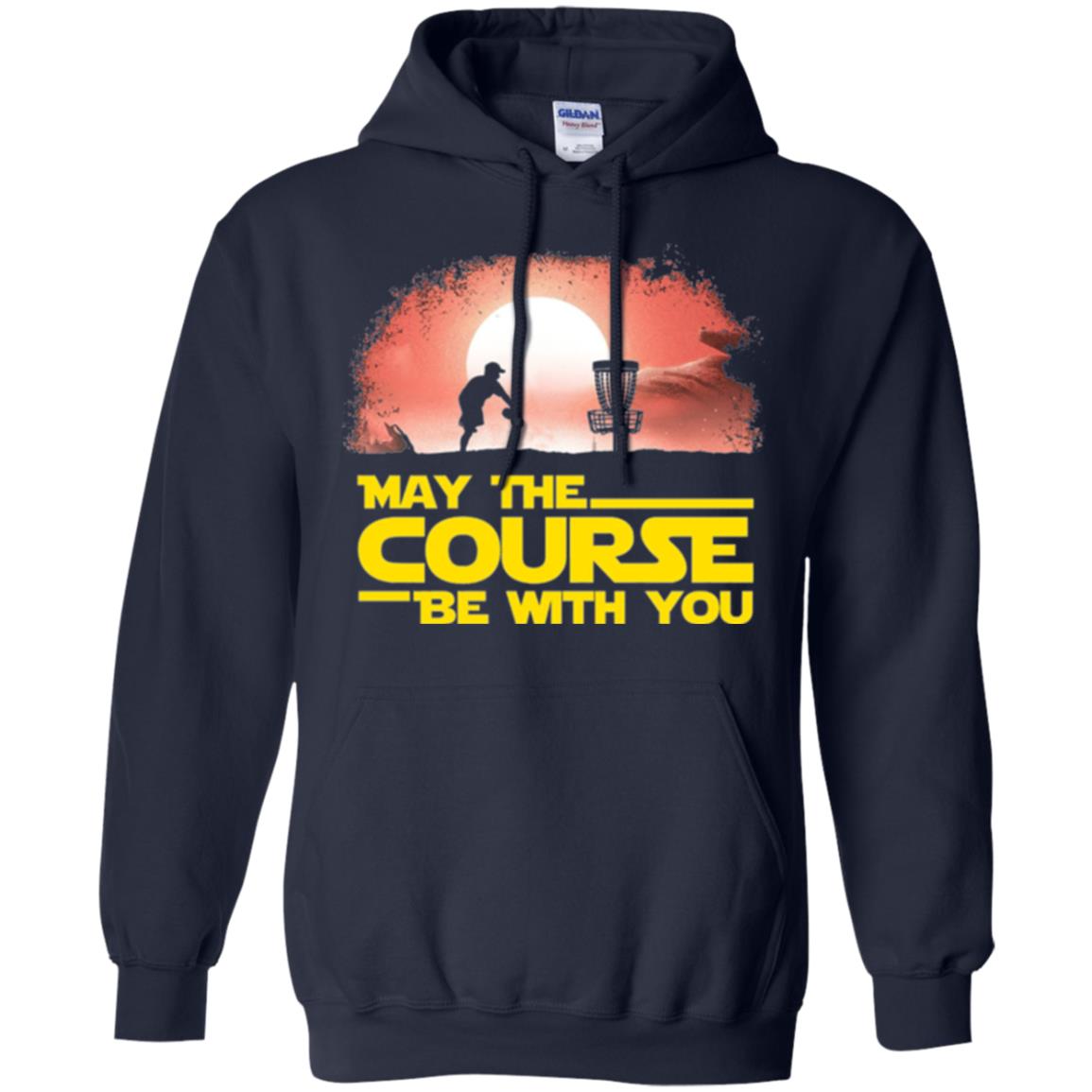 May The Course Be With You T-shirt Navy