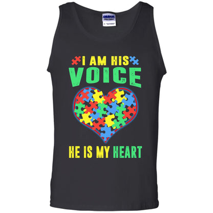 Autism Awareness Shirt He Is My Heart Black