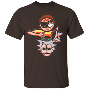 Film T-shirt Cartoon Lover Evil Morty