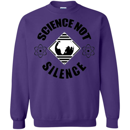 Scientist T-shirt Science Not Silence T-shirt Purple