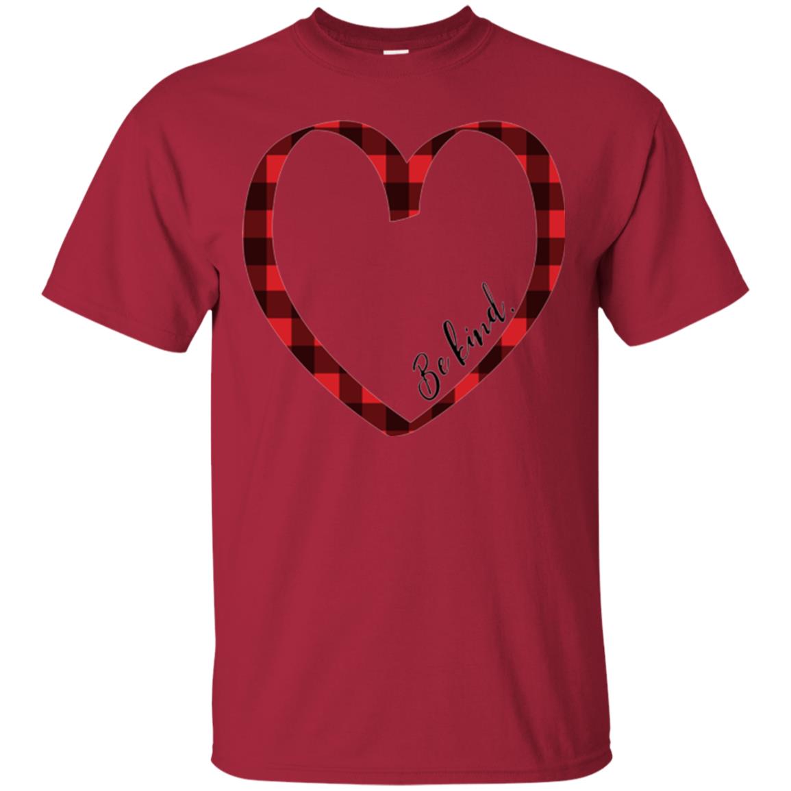 Be Kind Inspirational Motivational T-shirt Cardinal