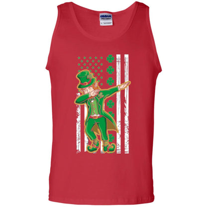 Dabbing Leprechaun St. Patrick's Day T-shirt Red