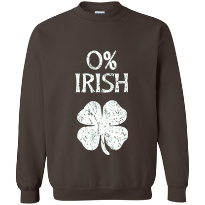 St. Patrick Day T-shirt Shamrocks 0_ Irish Vintage Dark Chocolate