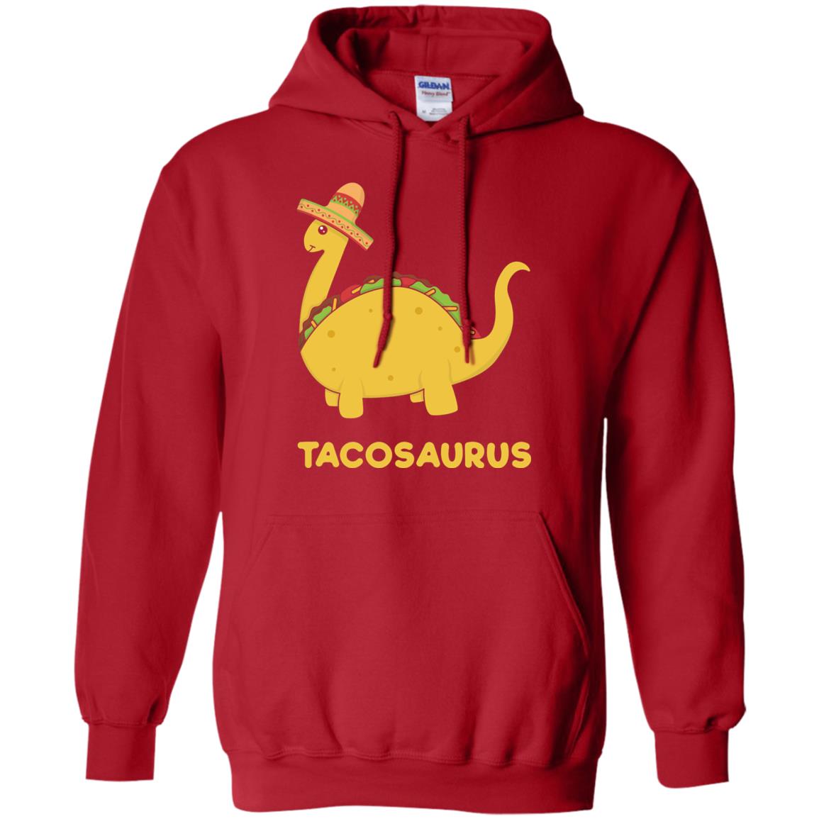 Cinco De Mayo Tacosaurus Taco Dinosaur Lover Shirt Red