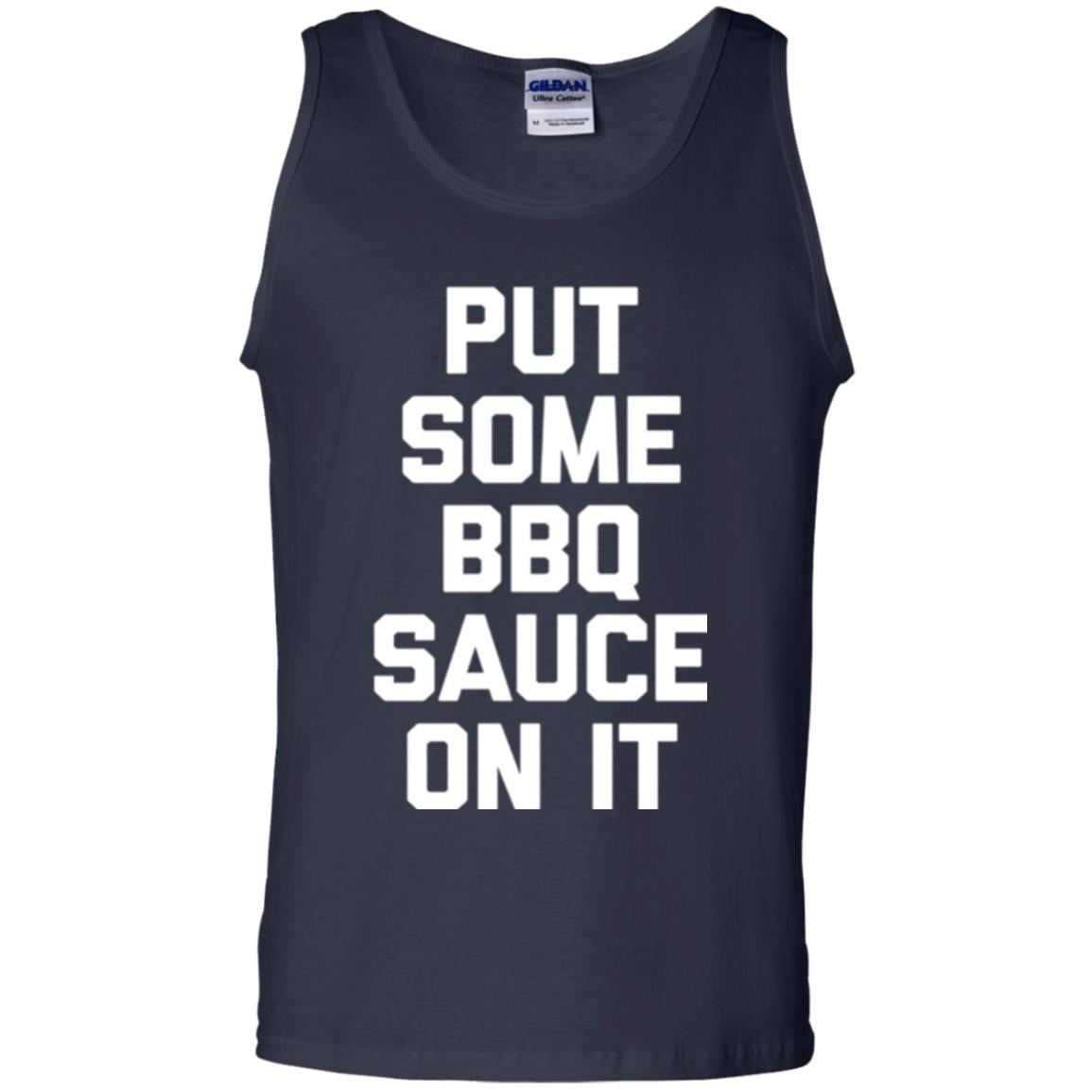 Barbecue Lovers T-shirt Put Some Bbq Sauce On It Navy