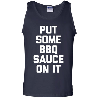 Barbecue Lovers T-shirt Put Some Bbq Sauce On It Navy