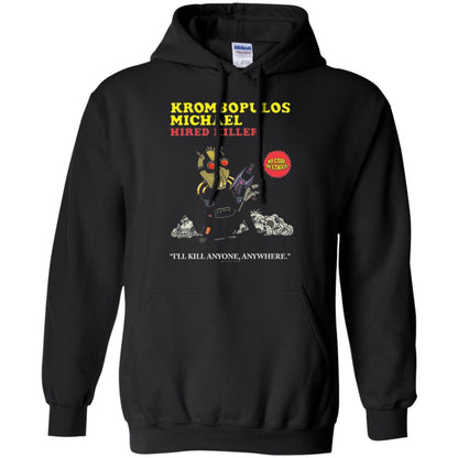 Film T-shirt Krombopulos Michael Hired Killer Black