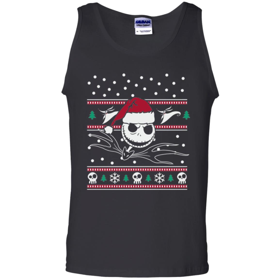 Disney Nightmare Before Christmas Holiday Christmas T-shirt Black