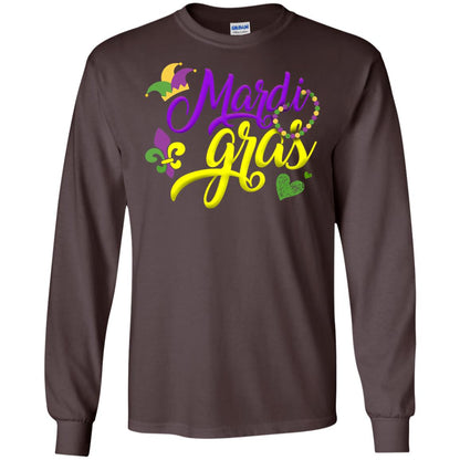 Mardi Gras 2018 T-shirt Dark Chocolate