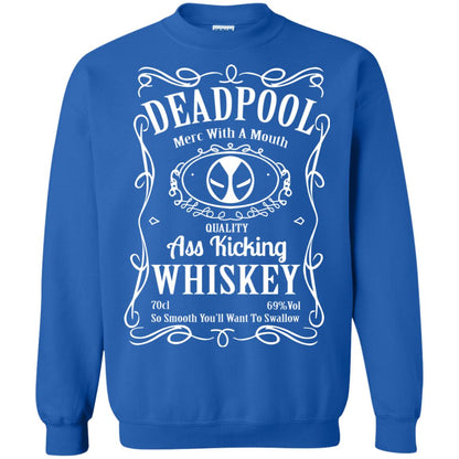 Deadpool Merc With A Mouth Quality Kiching Whiskey So Smooth You Will Want To Swallow Royal