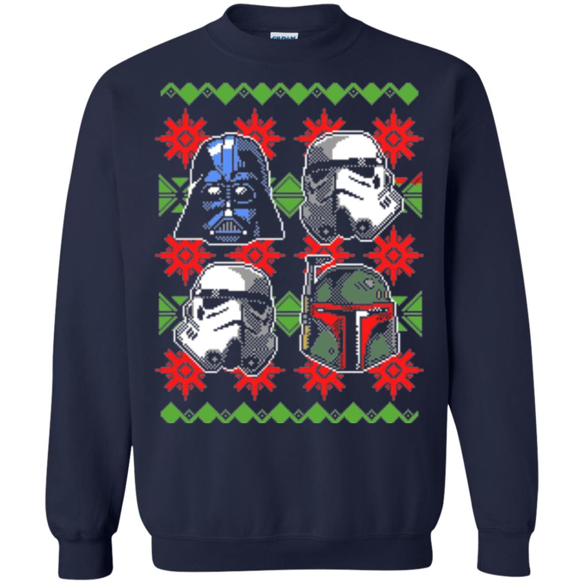 Film T-shirt Christmas Sweater Empire Helmets Navy