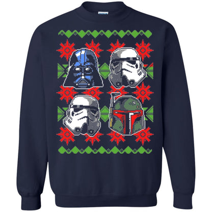 Film T-shirt Christmas Sweater Empire Helmets Navy
