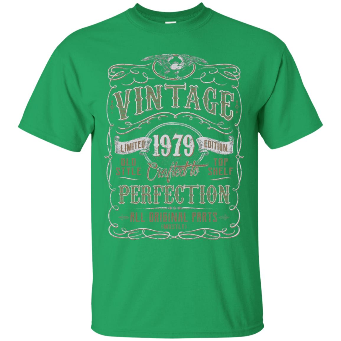 Vintage 1979 Birthday Gift Idea T-shirt Irish Green