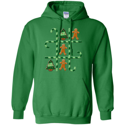 Christmas T-shirt Tic Tac Toe Board Game Irish Green
