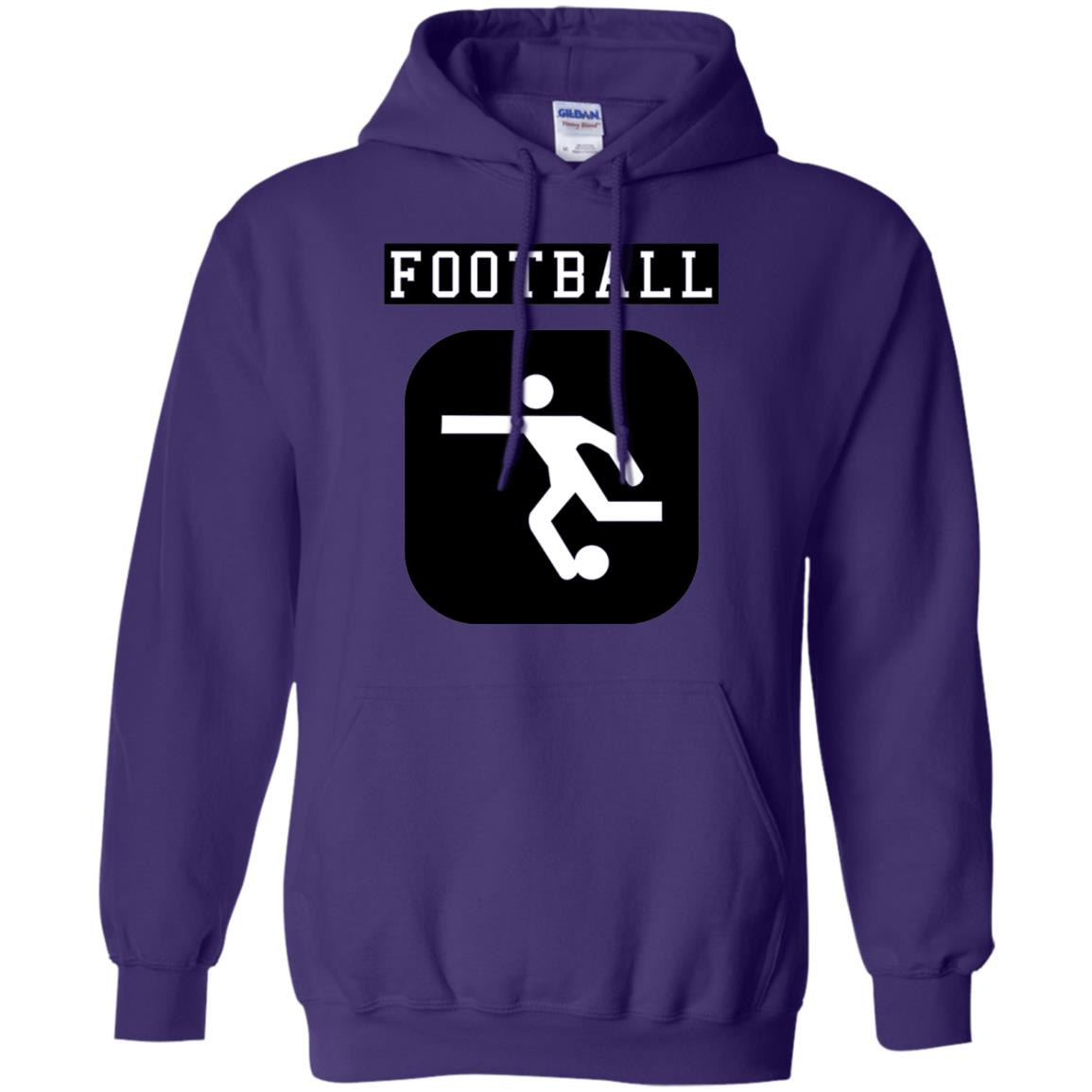 Football Soccer Shirt Retro Street Purple