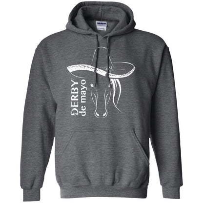 Derby De Mayo Sombrero Horse Race Shirt Dark Heather