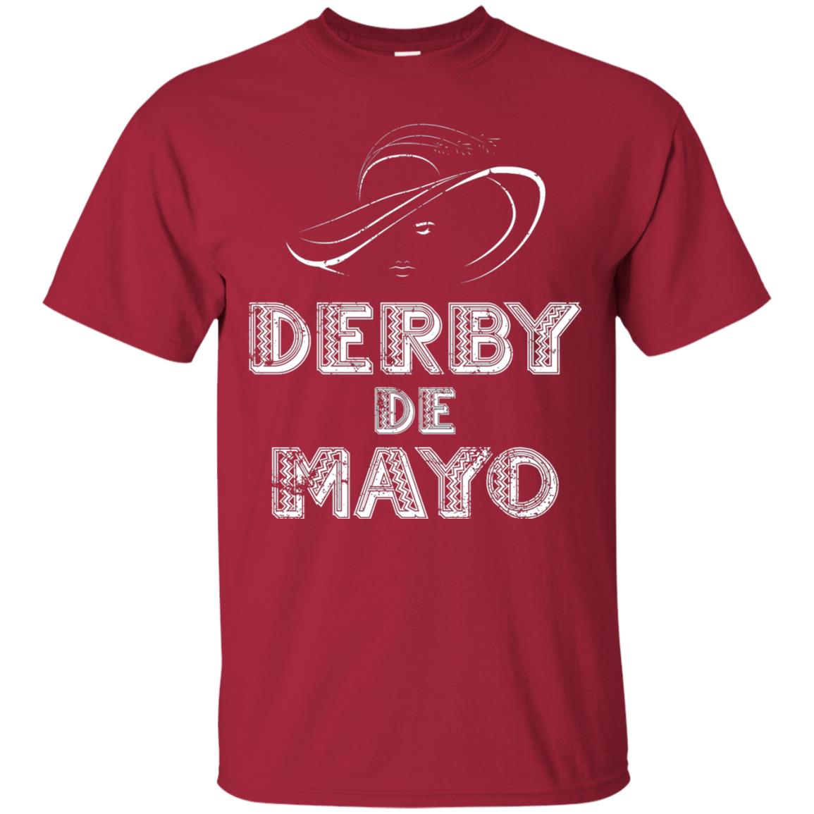 Derby De Mayo Womens Hat Derby Shirt Cardinal