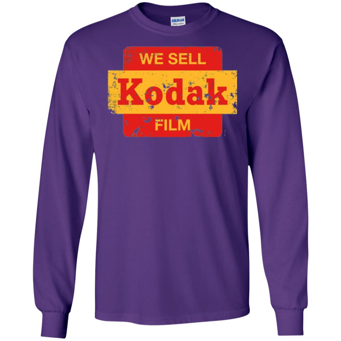 Film T-shirt Vintage We Sell Kodak Film Purple