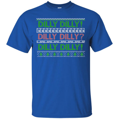 Christmas T-shirt Dilly Dilly Royal