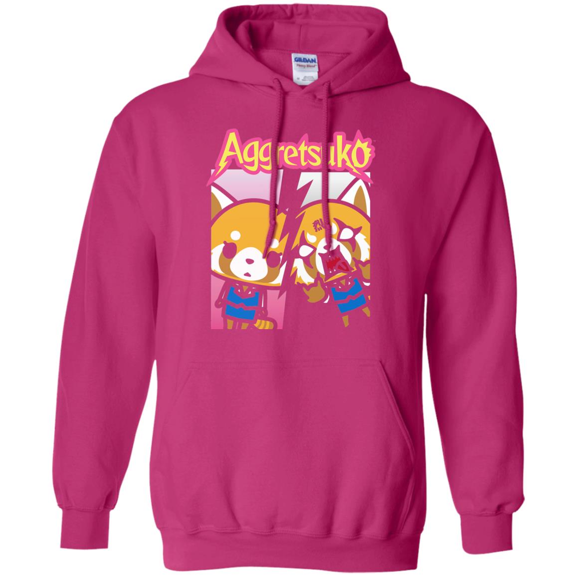Aggretsuko Split Personality T-shirt Heliconia