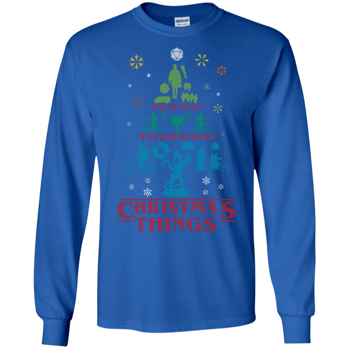 Christmas Things Shirts Royal