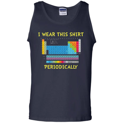 Periodic Table T-shirt I Wear This Shirt Periodically Navy